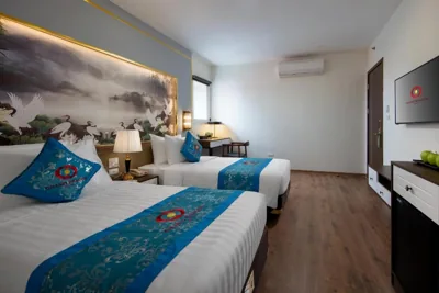 Deluxe 더블룸 또는 트윈룸 — Grand Dragon Hotel Hanoi